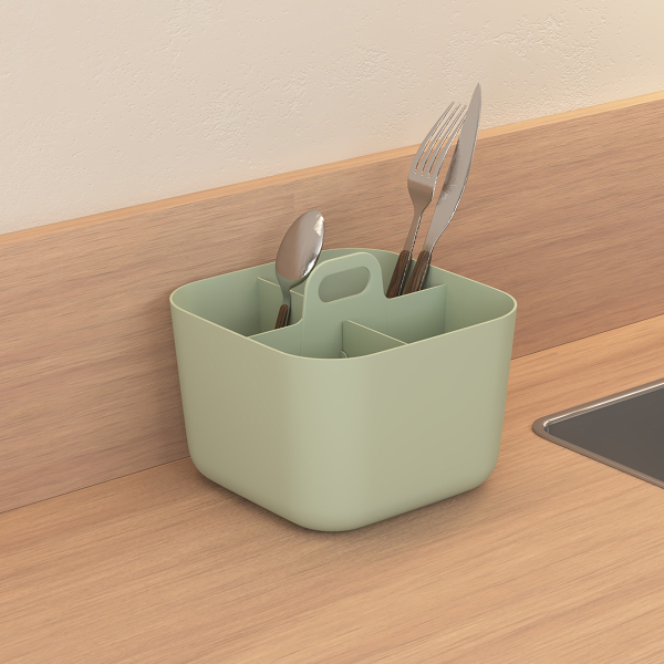 Κουταλοθήκη (16.5x16.5x15) F-V Poly Green 190255A