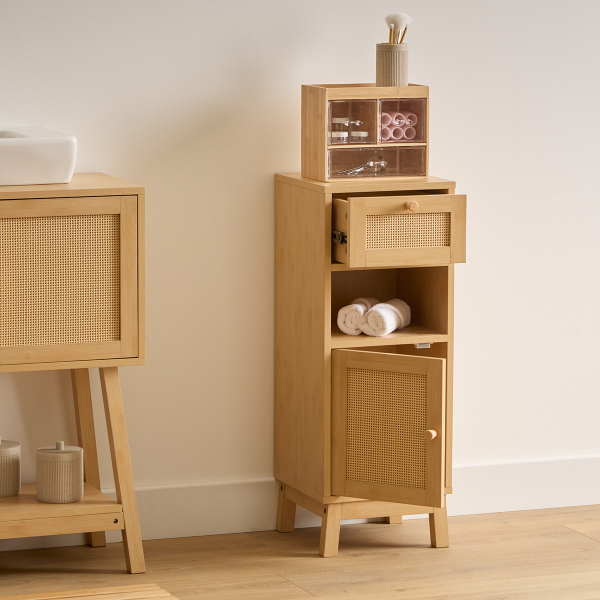 Ντουλάπι Μπάνιου Με Συρτάρι (30x30x80) F-V Cane 204937