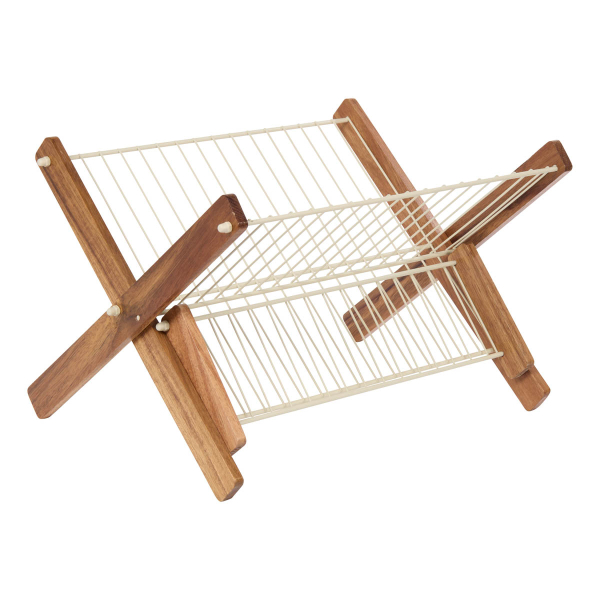 Πτυσσόμενο Στραγγιστήρι Πιάτων Διώροφο (49.5x30x37) F-V Black 190142