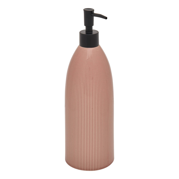 Dispenser Μπάνιου 850ml (Φ8.8x27.6) F-V Ceramic 214724 Pink