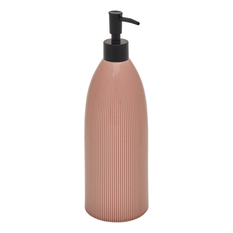 Dispenser Μπάνιου 850ml (Φ8.8x27.6) F-V Ceramic 214724 Pink