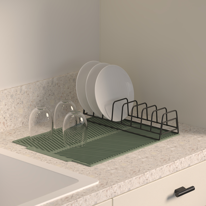 Στραγγιστήρι Πιάτων (33x43.5x8.5) F-V Rack 190115 Green