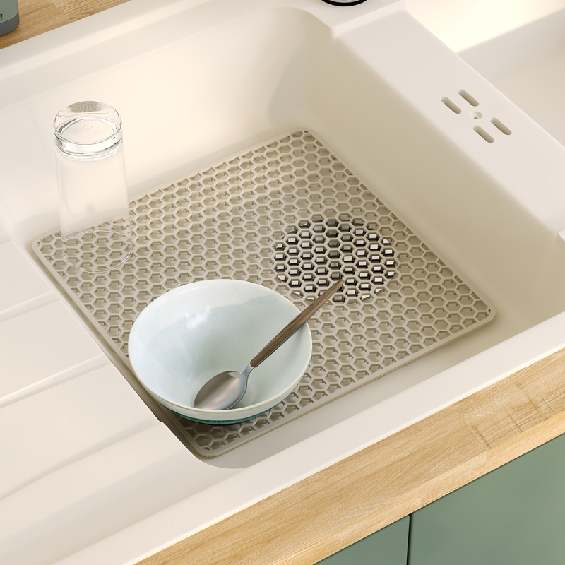 Χαλάκι Νεροχύτη (30.5x30.5) F-V Sileo 190254 Beige