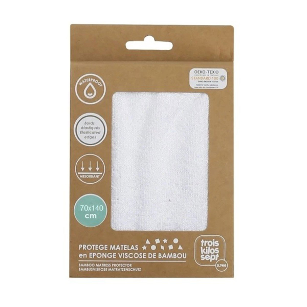 Κάλυμμα Στρώματος Κούνιας (70x140) Αδιάβροχο Trois Kilos Sept 55-8165005