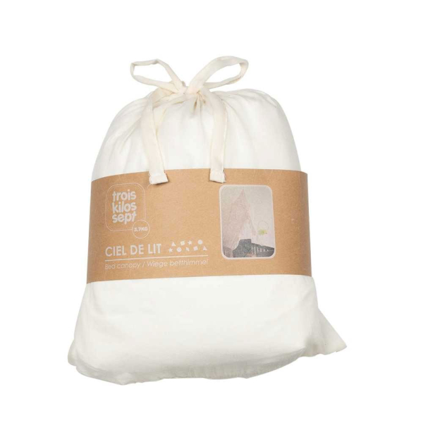 Θόλος Κούνιας/Κρεβατιού (Φ60x260) Trois Kilos Sept Off White 55-8075081