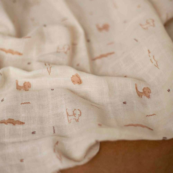 Μουσελίνες/Πάνες Αγκαλιάς (Σετ 3τμχ) Trois Kilos Sept Tam Tam 55-8495006