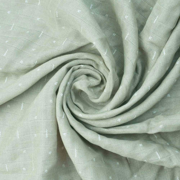 Μουσελίνες/Πάνες Αγκαλιάς (Σετ 3τμχ) Trois Kilos Sept Μέντα/Λευκό 55-8135050