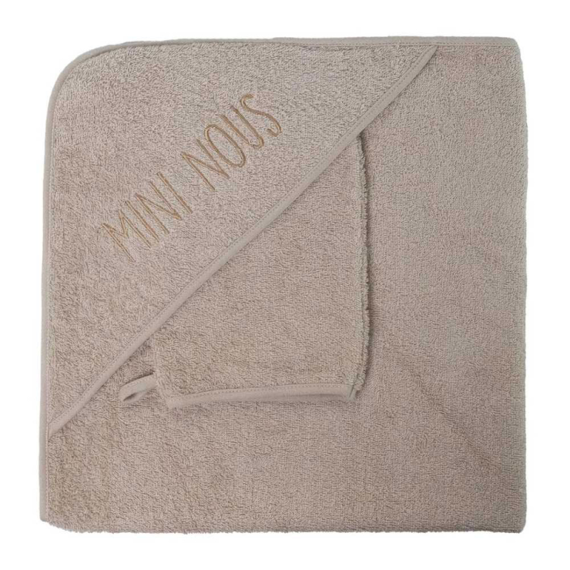 Βρεφική Κάπα + Γάντι Trois Kilos Sept Μπεζ 55-8175025