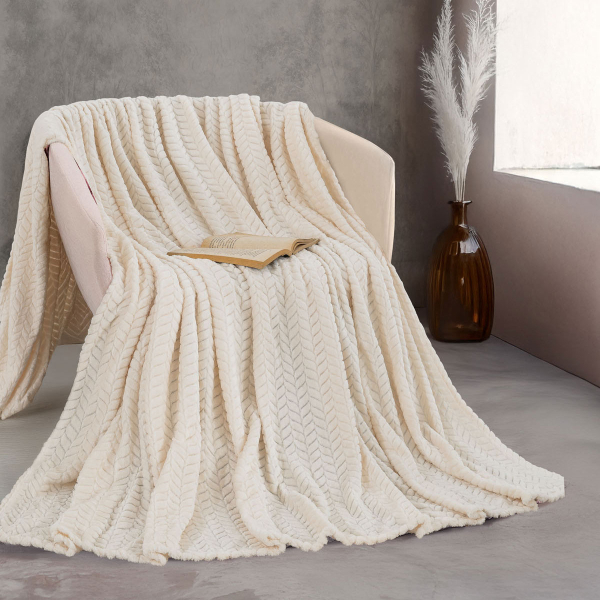 Κουβέρτα Fleece Υπέρδιπλη (220x240) Rythmos Harmonie