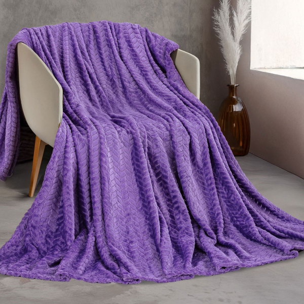 Κουβέρτα Fleece Υπέρδιπλη (220x240) Rythmos Harmonie