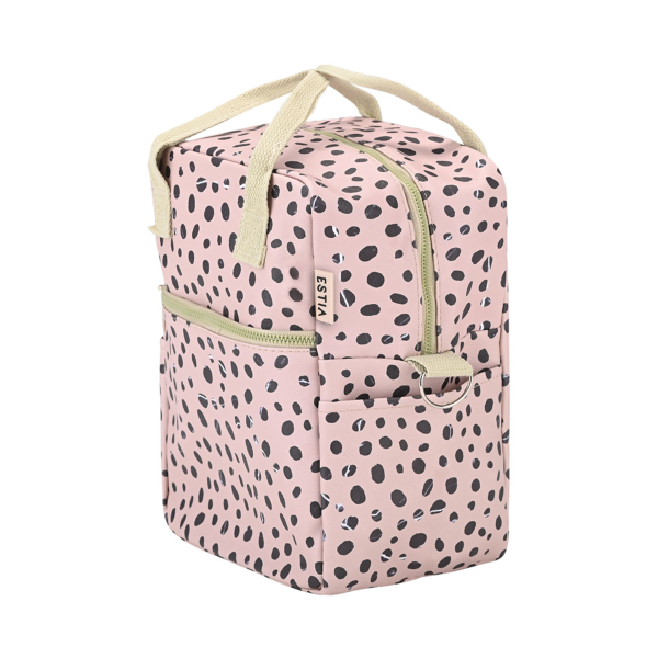 Ισοθερμική Τσάντα Φαγητού 7lt Estia Save The Aegean Leopard Taupe 01-22600
