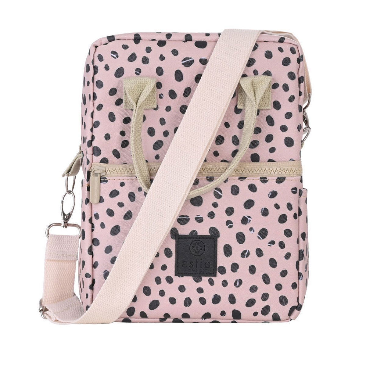 Ισοθερμική Τσάντα Φαγητού 7Lt Estia Save The Aegean Leopard Taupe 01-22600 Home Οργάνωση & Αποθήκευση Τσάντες Spitishop