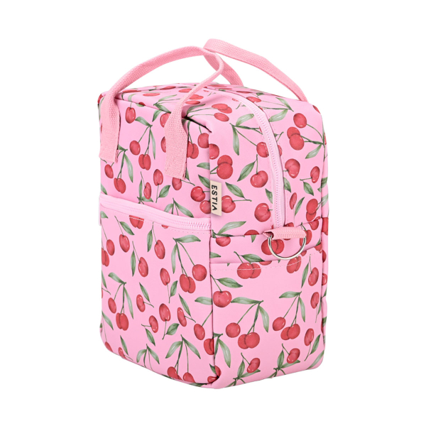 Ισοθερμική Τσάντα Φαγητού 7lt Estia Save The Aegean Cherry Rose 01-22617