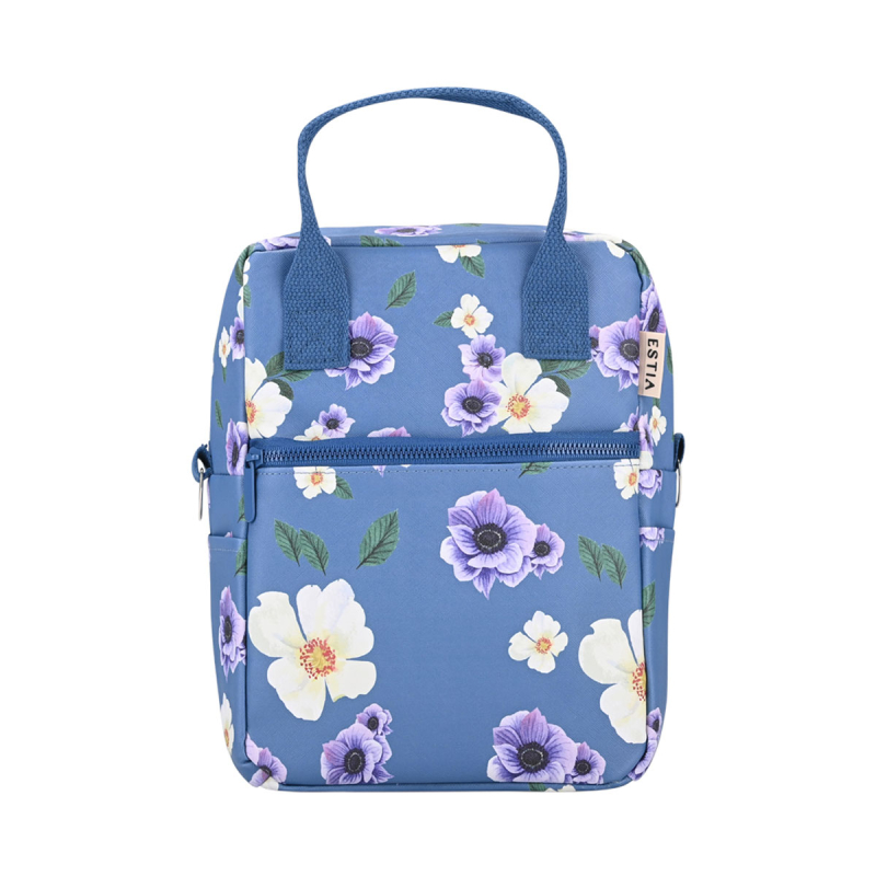 Ισοθερμική Τσάντα Φαγητού 7lt Estia Save The Aegean Garden Blue 01-22624