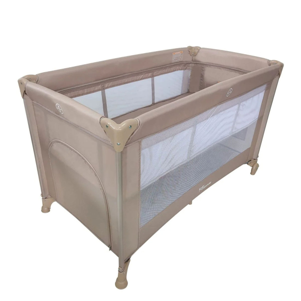 Παρκοκρέβατο 2 Θέσεων (0+ Μηνών/Έως 15kg) Baby Adventure Dream 1 Layer Beige