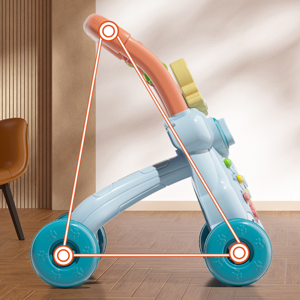 Περπατούρα - Τραπέζι Δραστηριοτήτων (18+ Μηνών) Bebe Stars Lion 4259