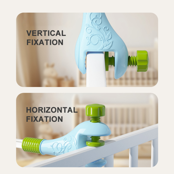 Μουσικό Μόμπιλε Bebe Stars Cartoon Bear Blue 860-130