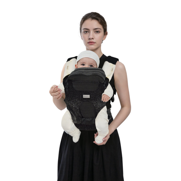 Μάρσιπος Εργονομικός (4-24 Μηνών/ Έως 15kg) Bebe Stars Heart Volcano Black 224-188