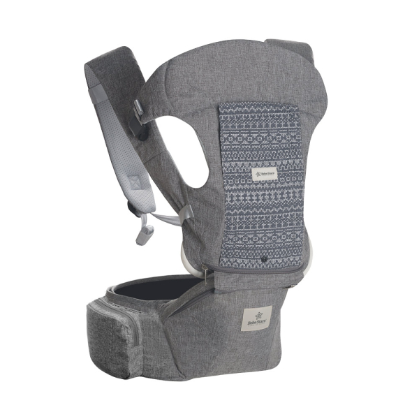 Μάρσιπος Εργονομικός (0-36 Μηνών/3.5-15kg) Bebe Stars Cuddle Smoked Grey 226-186