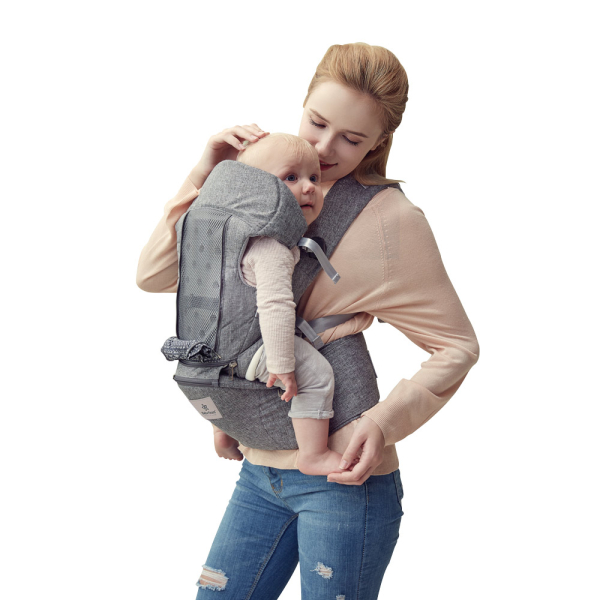 Μάρσιπος Εργονομικός (0-36 Μηνών/3.5-15kg) Bebe Stars Cuddle Smoked Grey 226-186