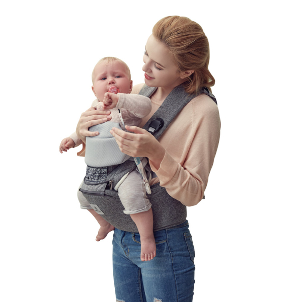 Μάρσιπος Εργονομικός (0-36 Μηνών/3.5-15kg) Bebe Stars Cuddle Smoked Grey 226-186