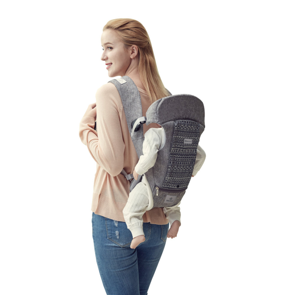 Μάρσιπος Εργονομικός (0-36 Μηνών/3.5-15kg) Bebe Stars Cuddle Smoked Grey 226-186