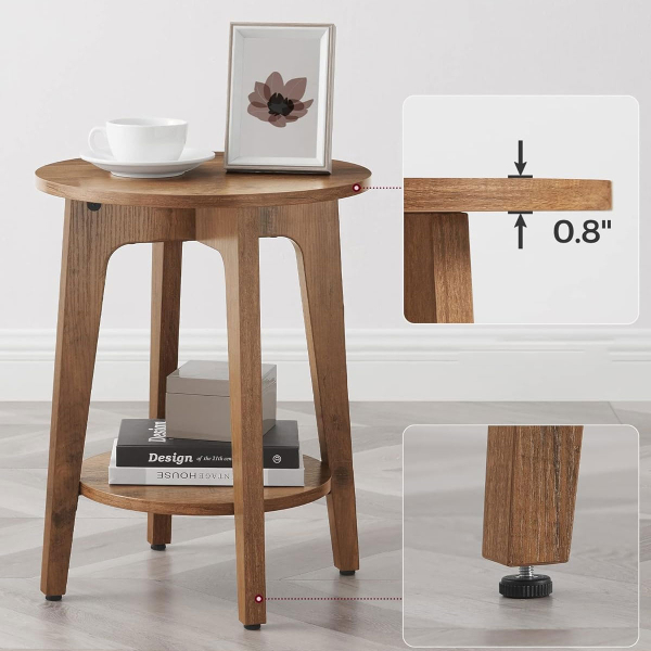 Βοηθητικό Τραπεζάκι (Φ40x50) Vasagle LET283T41V1