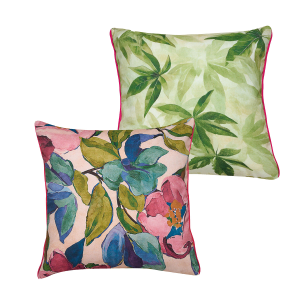 Διακοσμητικές Μαξιλαροθήκες 2 Όψεων (Σετ 2τμχ) Kentia Loft Fancy W25 03