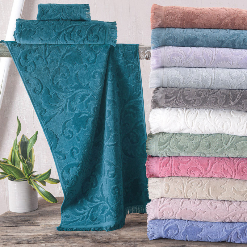 Πετσέτες Μπάνιου (Σετ 3τμχ Κουτί) Rythmos Sienna SS2025 500gsm