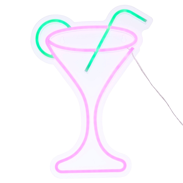 Διακοσμητικό Φωτιστικό Τοίχου LED Με USB A-S Cocktail 213734