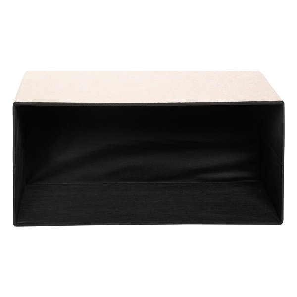 Ταμπουρέ Με Αποθηκευτικό Χώρο (76x38x38) A-S Soana Ivory 214228A