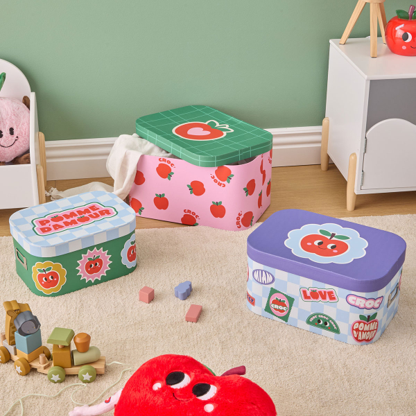 Κουτιά Αποθήκευσης (Σετ 3τμχ) A-S Chachapop 174282A