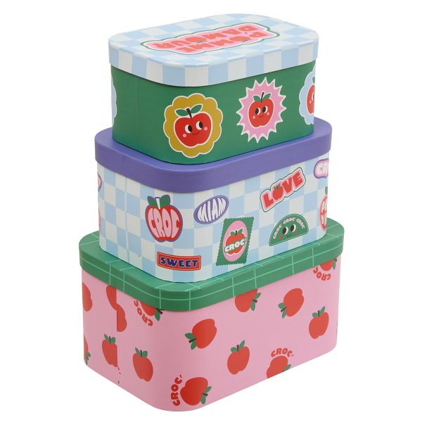 Κουτιά Αποθήκευσης (Σετ 3τμχ) A-S Chachapop 174282A