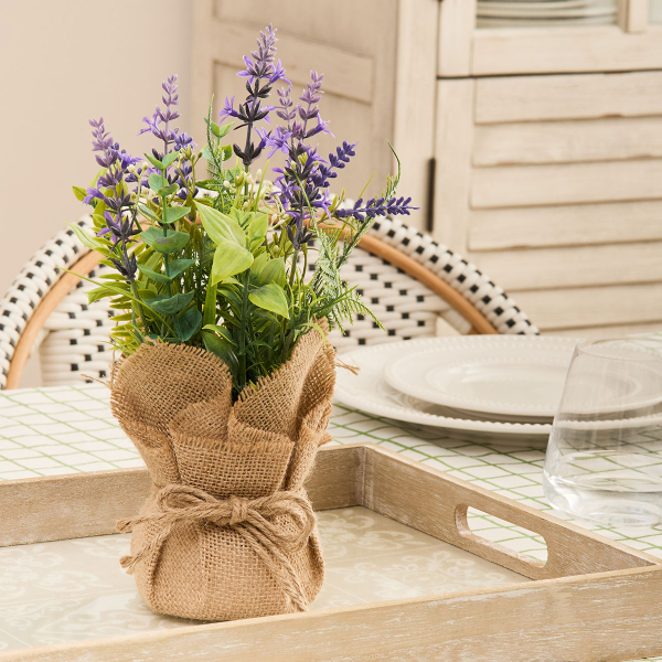 Τεχνητό Λουλούδι Σε Γλάστρα 29εκ. A-S Lavender 214055