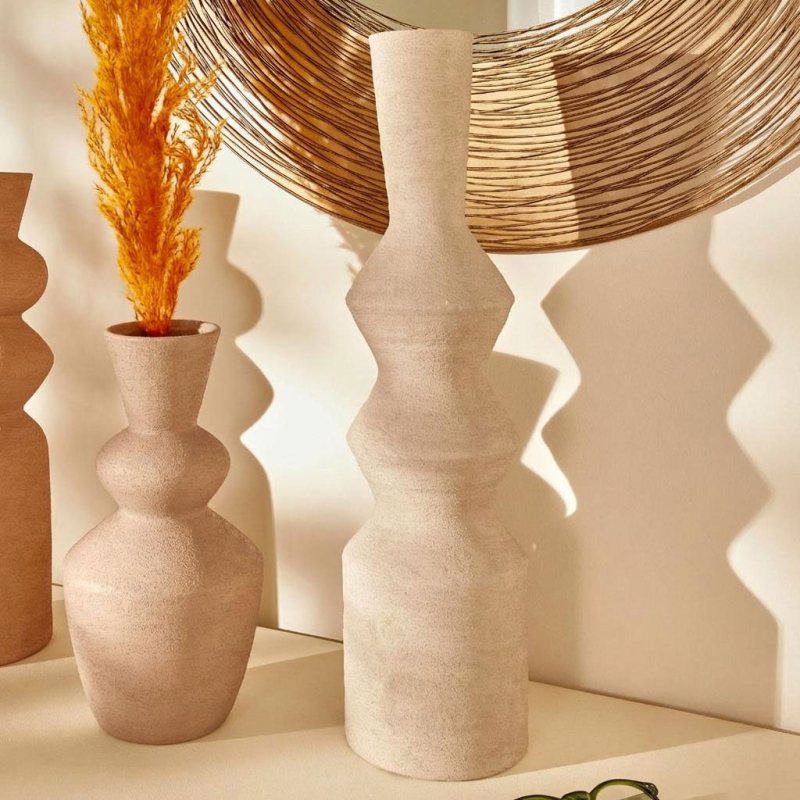 Διακοσμητικό Βάζο (Φ15x60) A-S Ezia White 214072