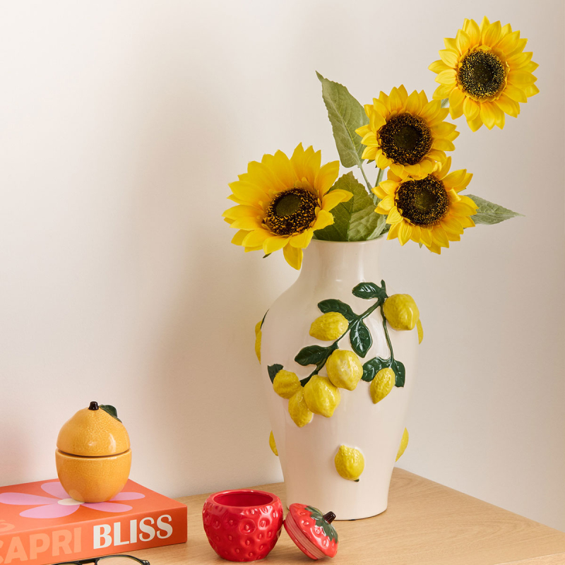 Διακοσμητικό Βάζο (22.5x20x32.6) A-S Fruity 214075