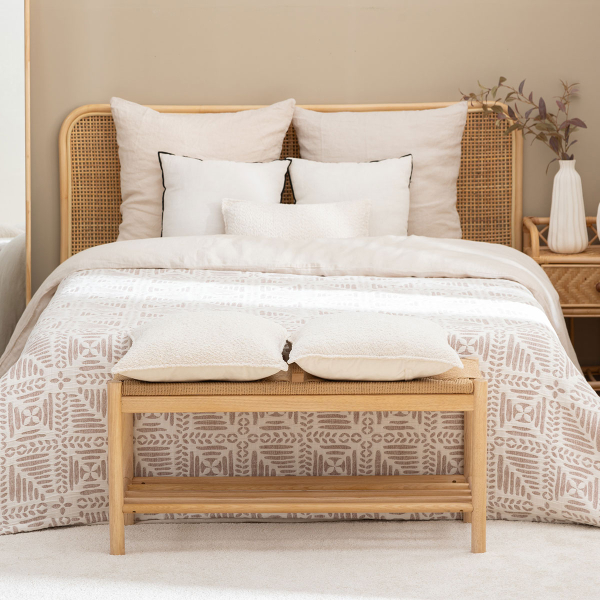 Κουβερτόριο King Size 2 Όψεων (240x260) A-S Nuvia Etnik 212435D