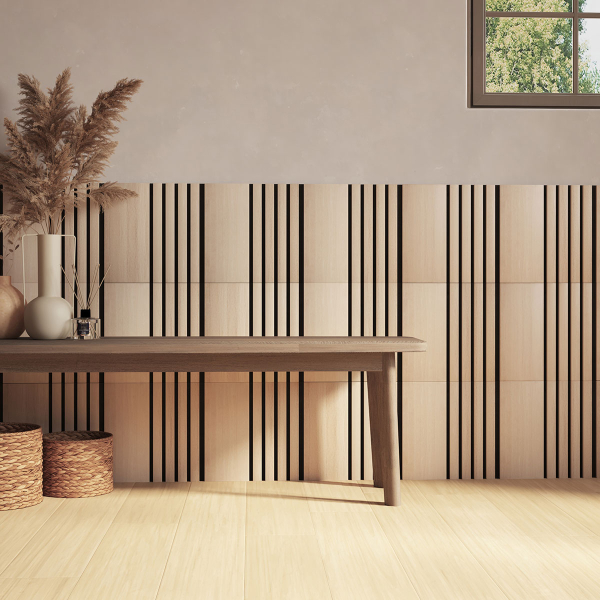 3D Πάνελ Τοίχου Ξύλινα (Σετ 3τμχ) A-S Colva L.Wood 212905