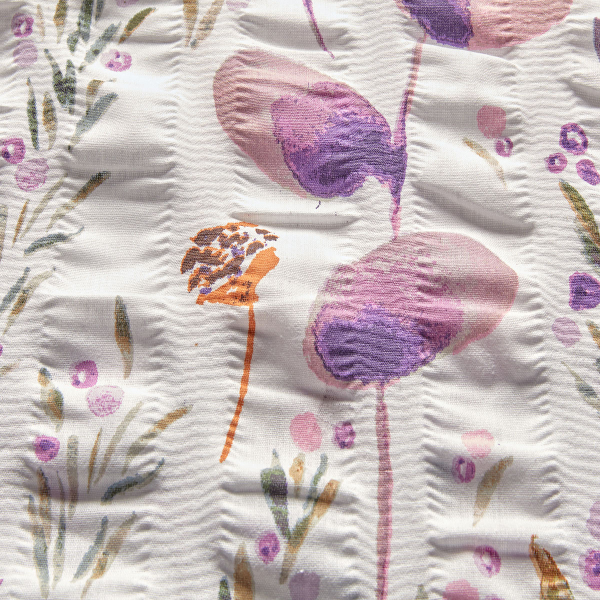 Παπλωματοθήκη Υπέρδιπλη (240x220) 2 Όψεων + Διακοσμητικές Μαξιλαροθήκες A-S Floral 215349A