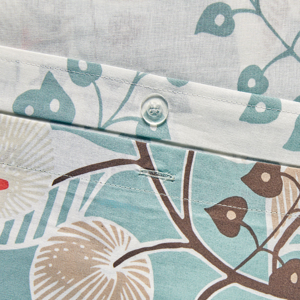 Παπλωματοθήκη King Size (260x240) 2 Όψεων + Διακοσμητικές Μαξιλαροθήκες A-S Marine Vegetal 215352A