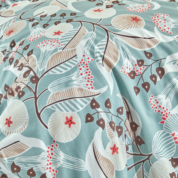 Παπλωματοθήκη King Size (260x240) 2 Όψεων + Διακοσμητικές Μαξιλαροθήκες A-S Marine Vegetal 215352A