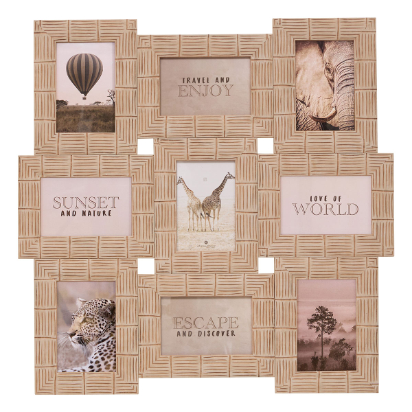 Κορνίζα Τοίχου 9 Θέσεων (58.2x1.9x58.2) A-S Isis 215515