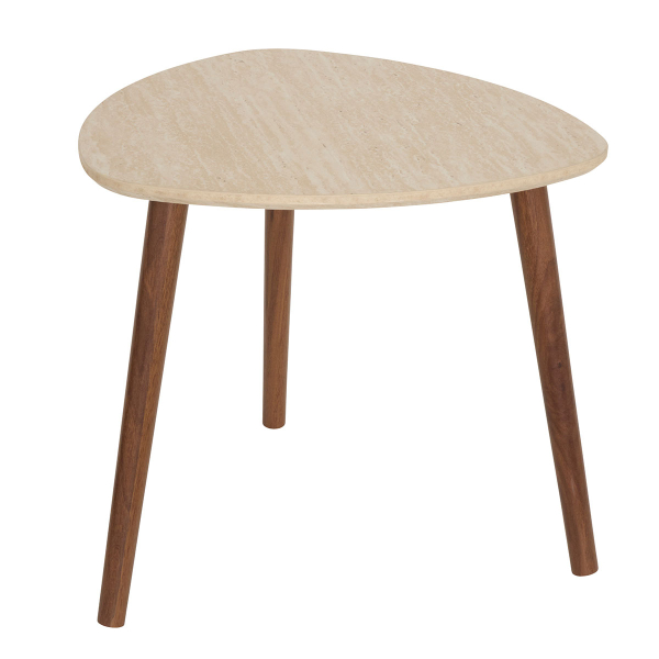 Βοηθητικά Τραπεζάκια (Σετ 3τμχ) A-S Mileo Travertine 213068