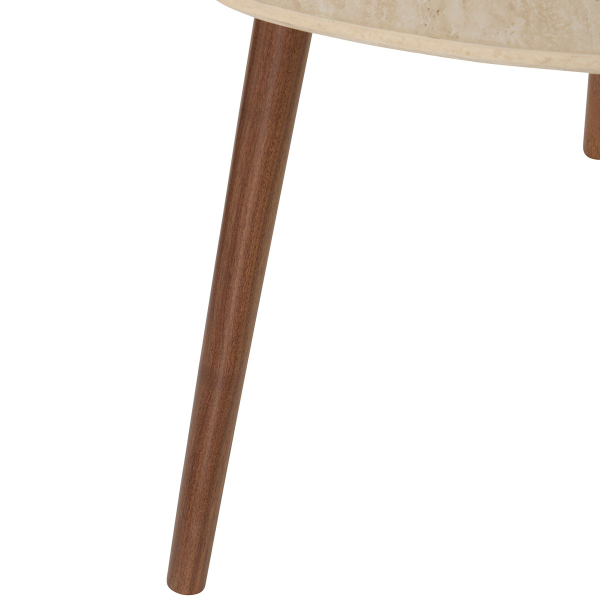 Βοηθητικά Τραπεζάκια (Σετ 3τμχ) A-S Mileo Travertine 213068