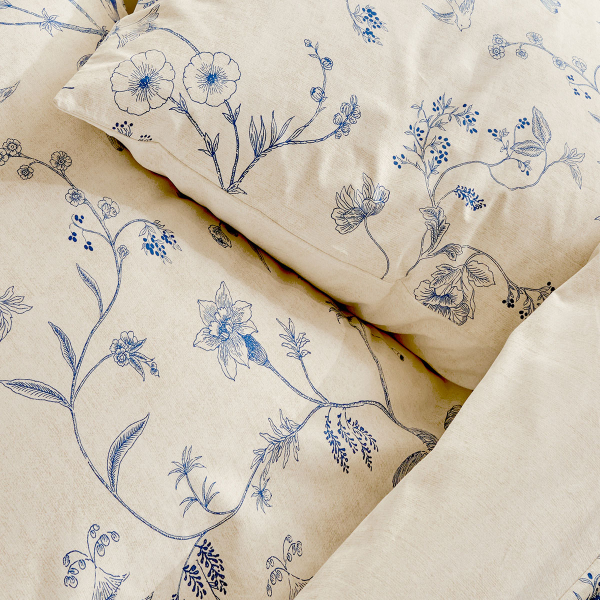 Παπλωματοθήκη Υπέρδιπλη (240x220) 2 Όψεων + Διακοσμητικές Μαξιλαροθήκες A-S Kyoto 215351D