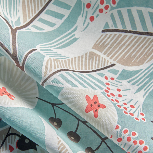 Παπλωματοθήκη Υπέρδιπλη (240x220) 2 Όψεων + Διακοσμητικές Μαξιλαροθήκες A-S Marine Vegetal 215351F