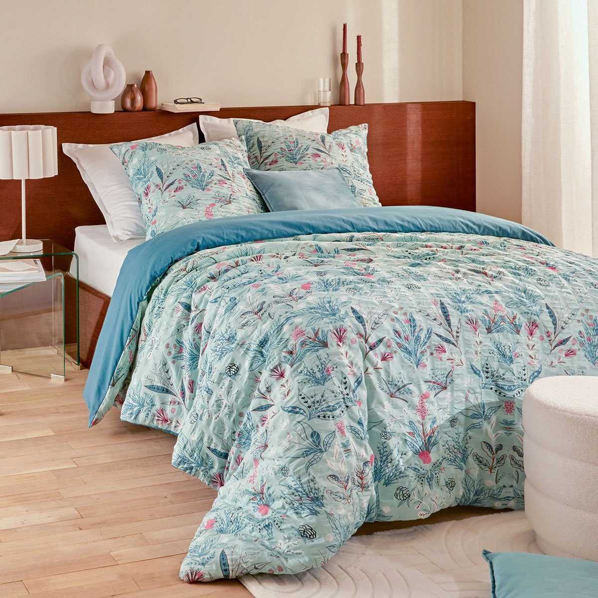 Παπλωματοθήκη Υπέρδιπλη (240x220) 2 Όψεων + Διακοσμητικές Μαξιλαροθήκες A-S Marine 215349C