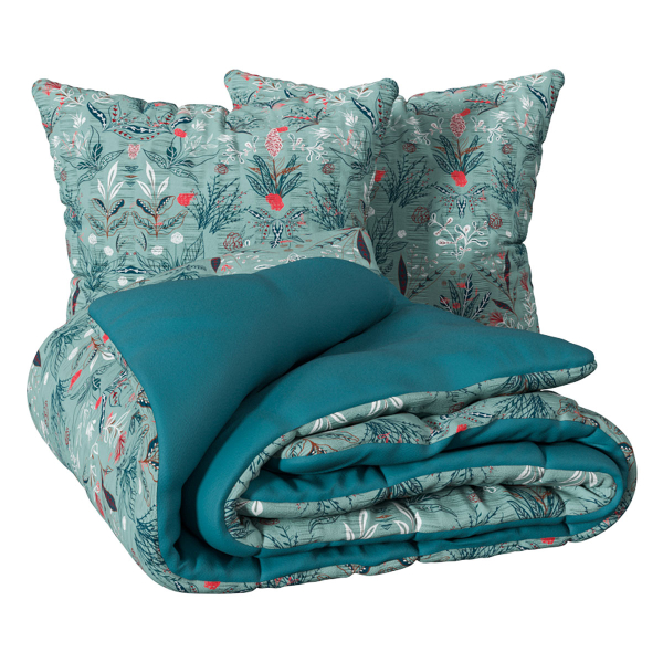 Παπλωματοθήκη Υπέρδιπλη (240x220) 2 Όψεων + Διακοσμητικές Μαξιλαροθήκες A-S Marine 215349C