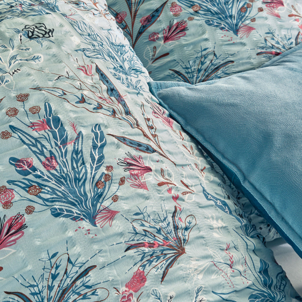 Παπλωματοθήκη Υπέρδιπλη (240x220) 2 Όψεων + Διακοσμητικές Μαξιλαροθήκες A-S Marine 215349C