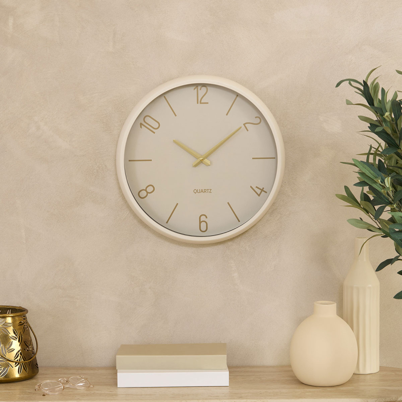 Ρολόι Τοίχου (Φ38) Αθόρυβο A-S Yann 215534